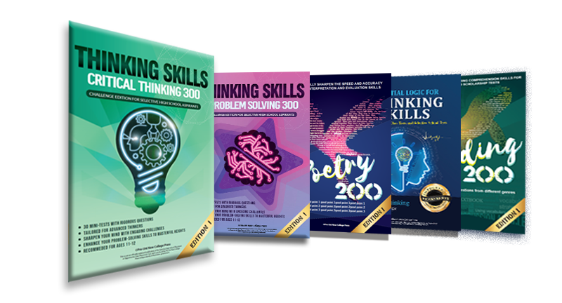 Thinking Skills, Poetry 200, Essential Logic and Reading 200 books